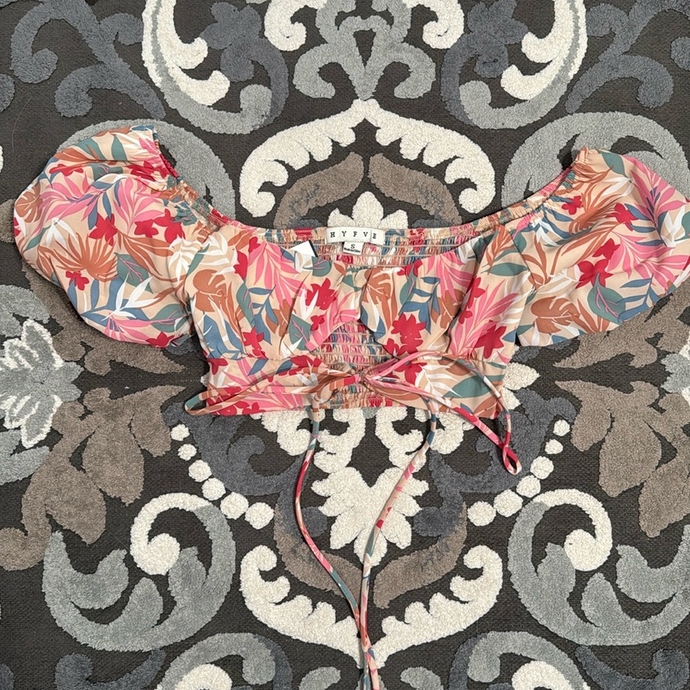 Floral craft top